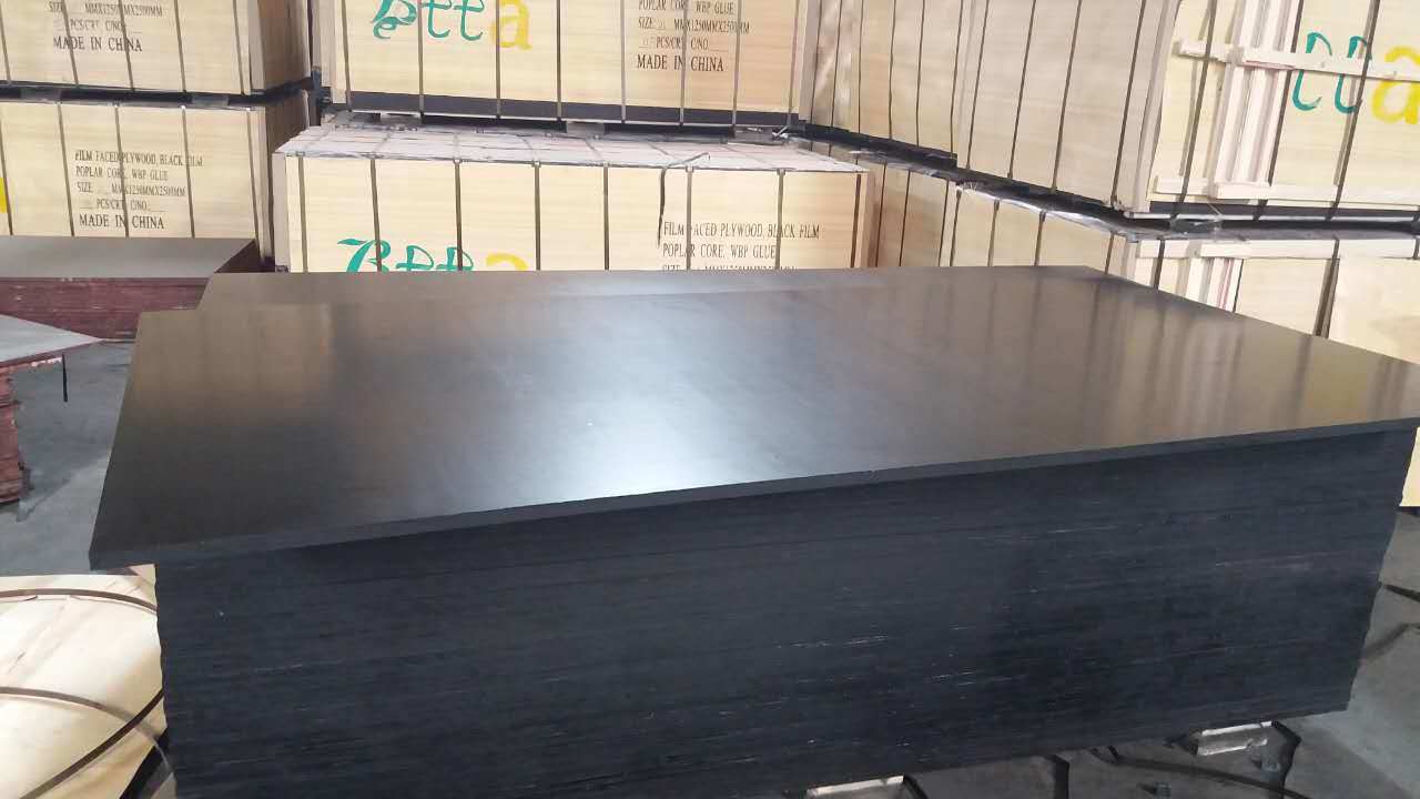 12mm Black Film Faced Plywood for Construction