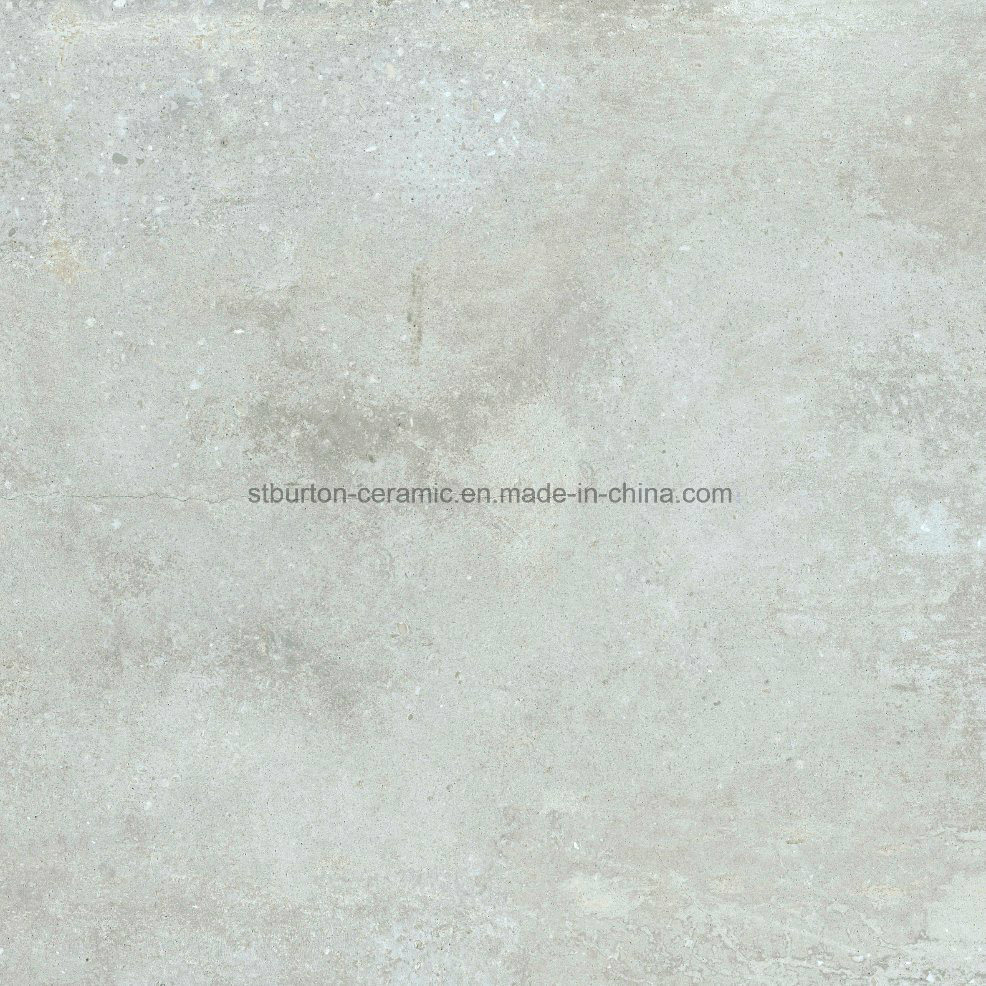 Building Material Matt Rustic Porcelain Floor Tile Grey Color Ceramic Flooring Tile 600X600mm St66566-2