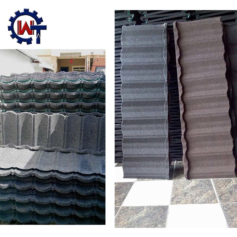Durable and Colorful Stone Coated Metal Nosen Roof Tiles