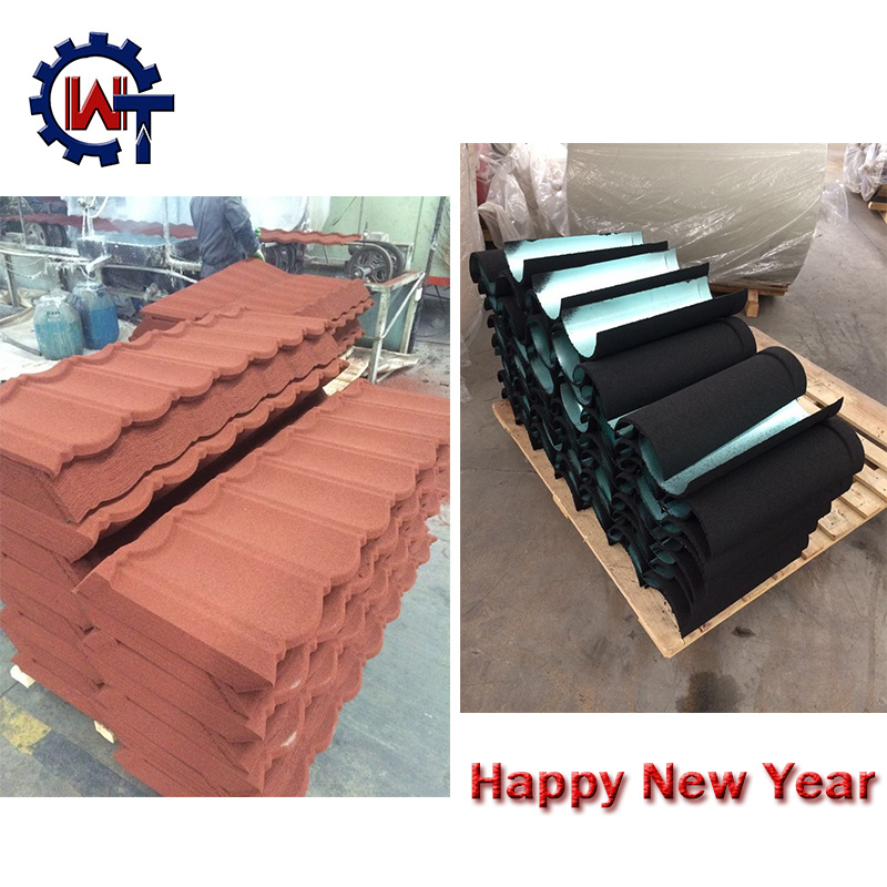 50 Years Warranty Economic Stone Coated Metal German Roof Tile