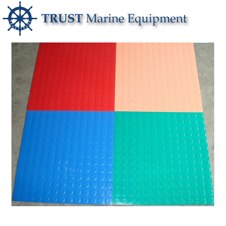 Flame Resistant, Anti-Corrosion, Shock Absorbing Non Slip Rubber Floor Tiles