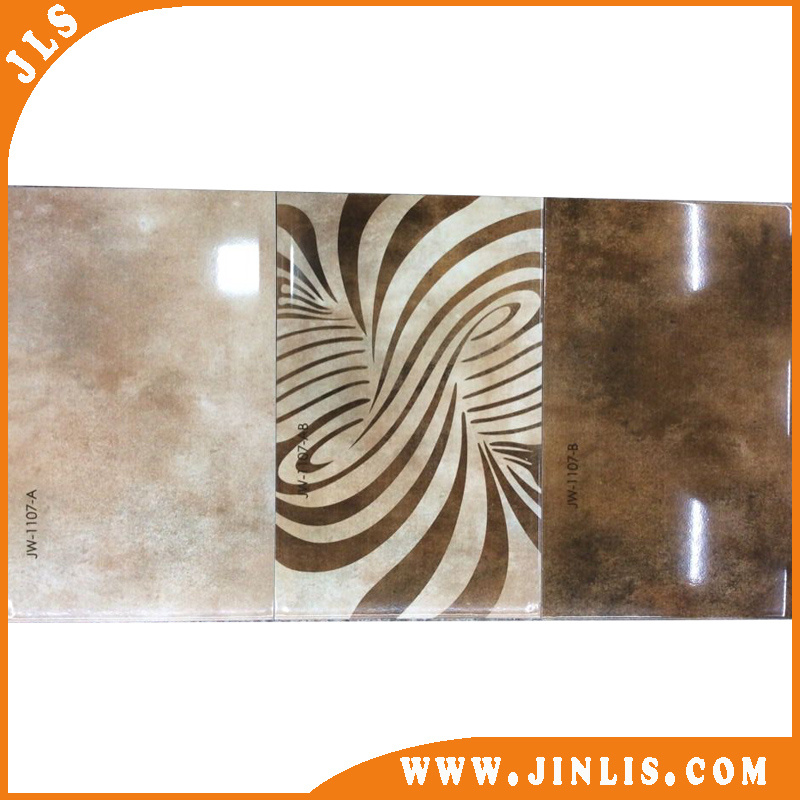 Building Material 3060 Brown Set Bathroom Ceramic Wall Tiles