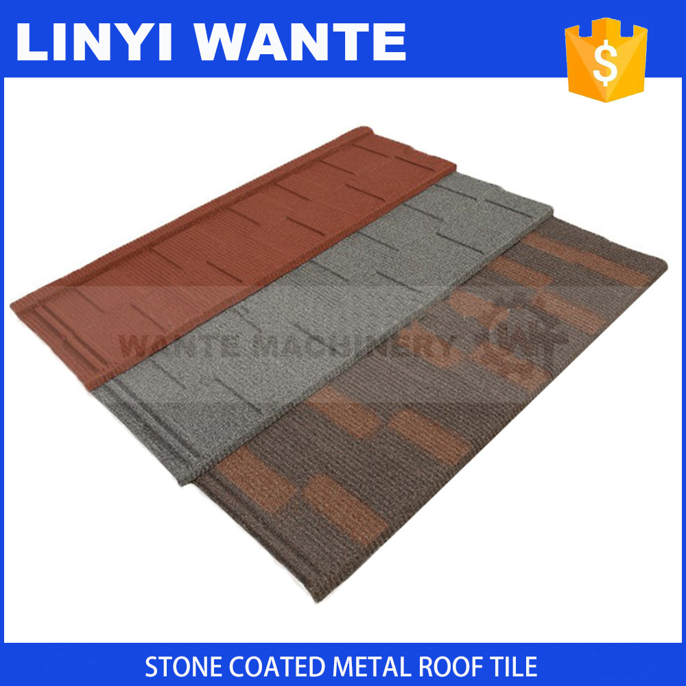 Fingerprint Resistant Treatment Galvalume Metal Roofing Tile