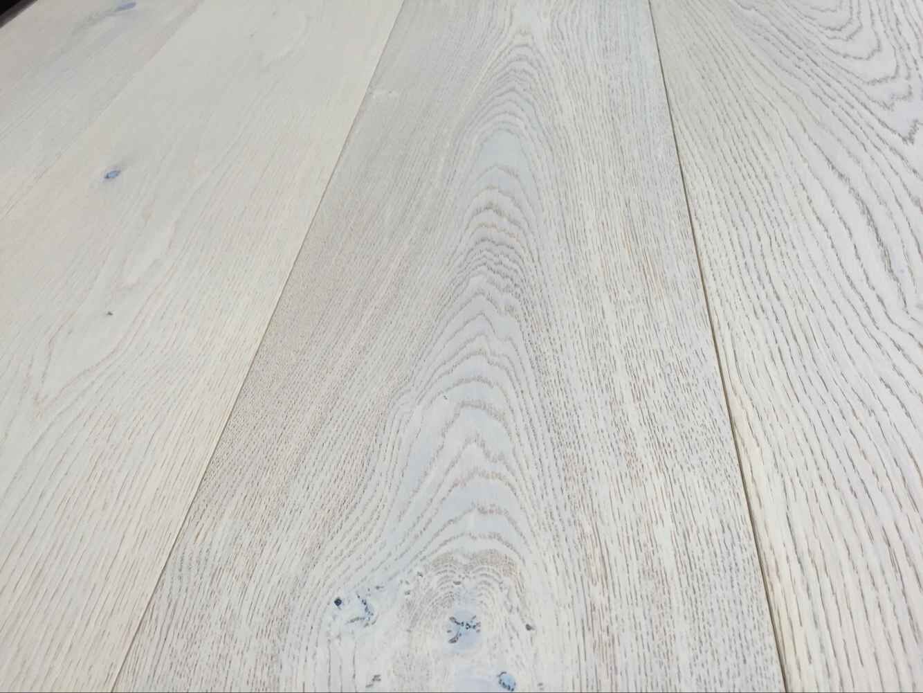 Pure White Washed ABC Grade Oak Engineered Flooring