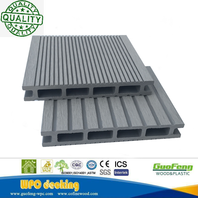 Outdoor WPC Wood Plastic Composite Plasic Wood Decking for Flooring