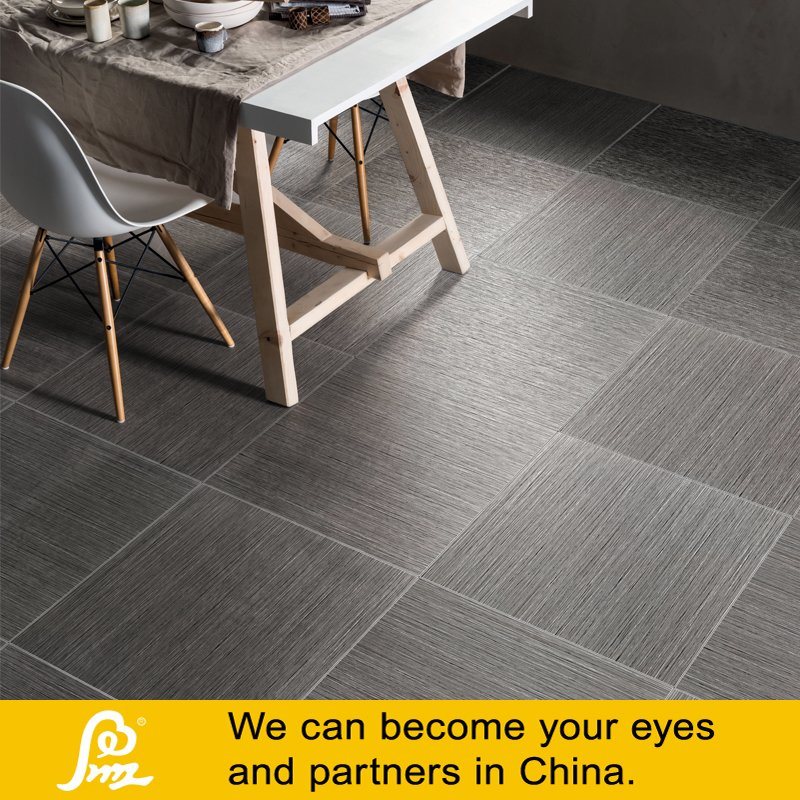 Wove Brick Look Glazed Porcelain Tile Black