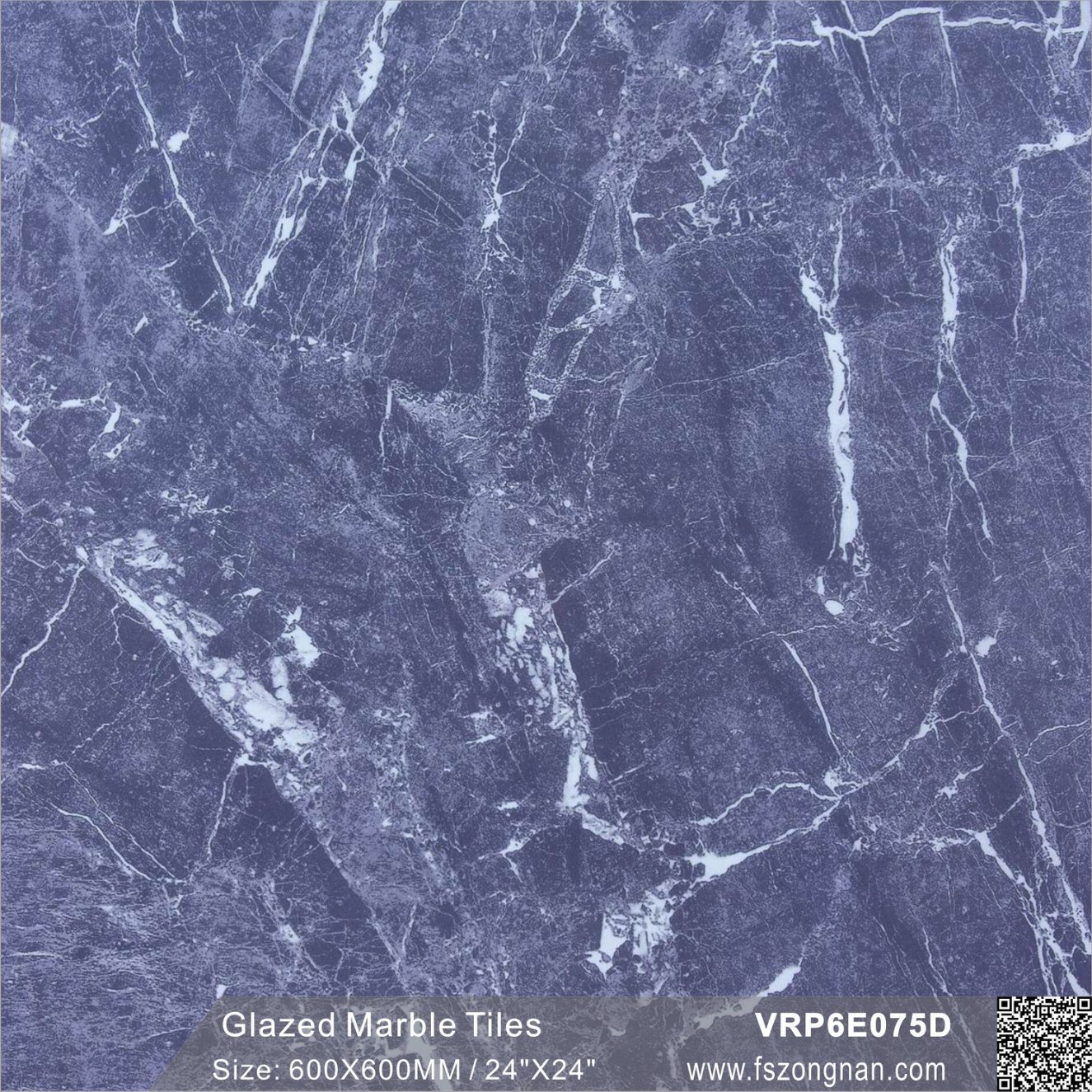 Good Reception Building Material Glazed Marble Wall&Floor Tile (600X600mm/800X800mm, VRP6E075D)