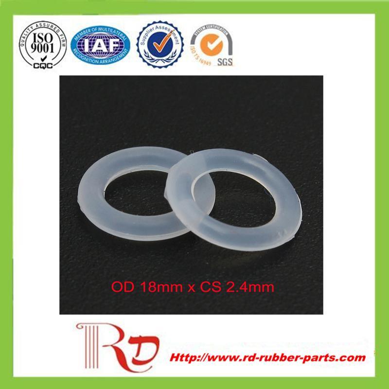 Durable Various Styles Red Silicone Rings