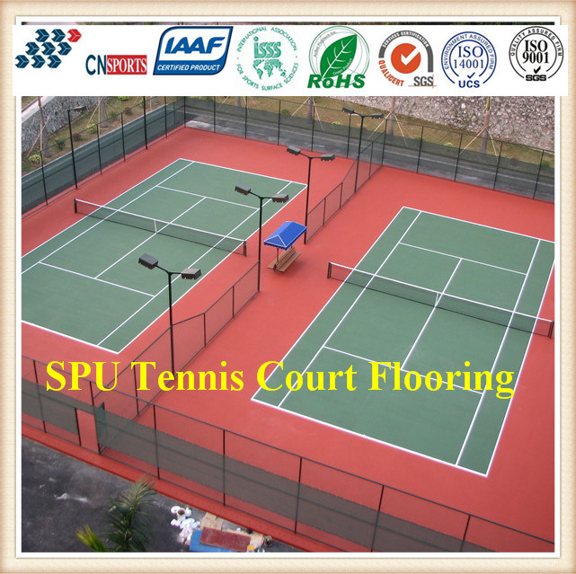 3mm Spu Tennis Sports Flooring for Professional Competition