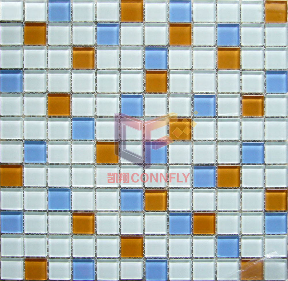 Mixed Color Crystal Glass Mosaic (CFC175)