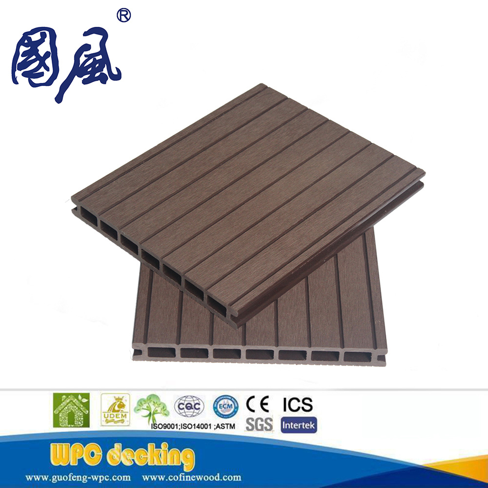 Long Life Hollow WPC Decking Board