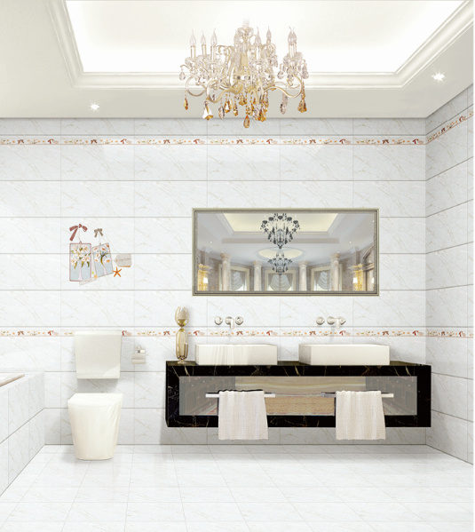 White Color Marble Ceramic Tile for Wall