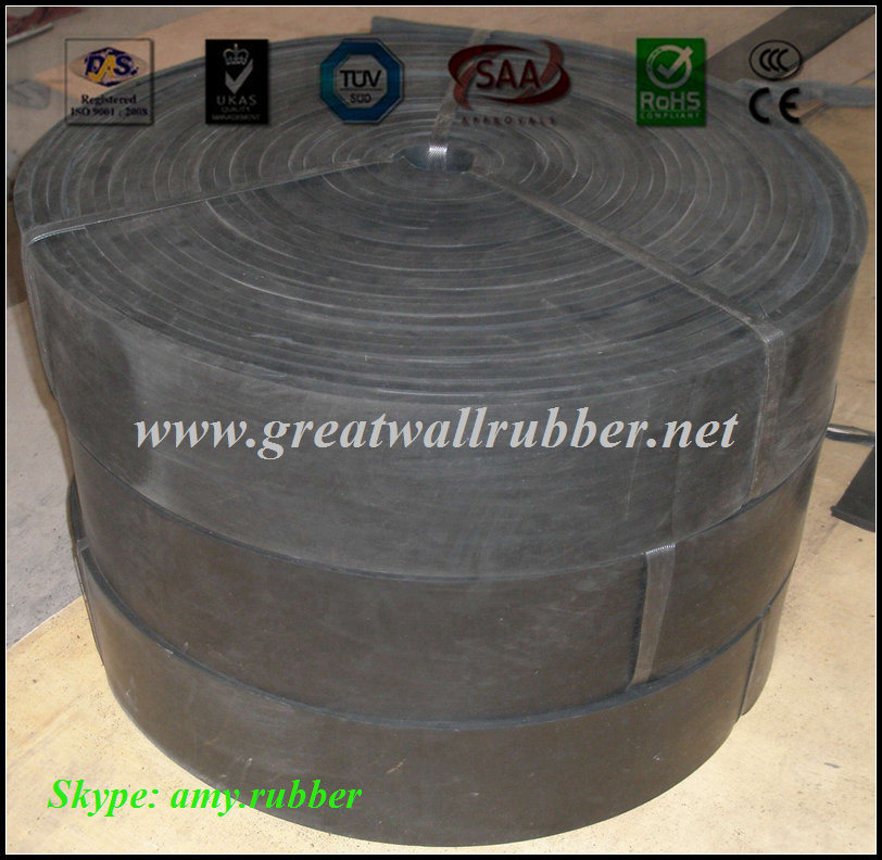 SBR EPDM Black Rubber Strip, Skirtboard, Conveyor Belt, Skirting Board