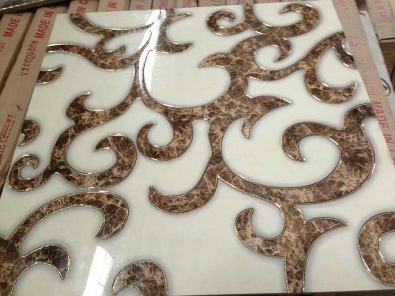 600X600 Porcelain Polished Crystal Carpet Tile