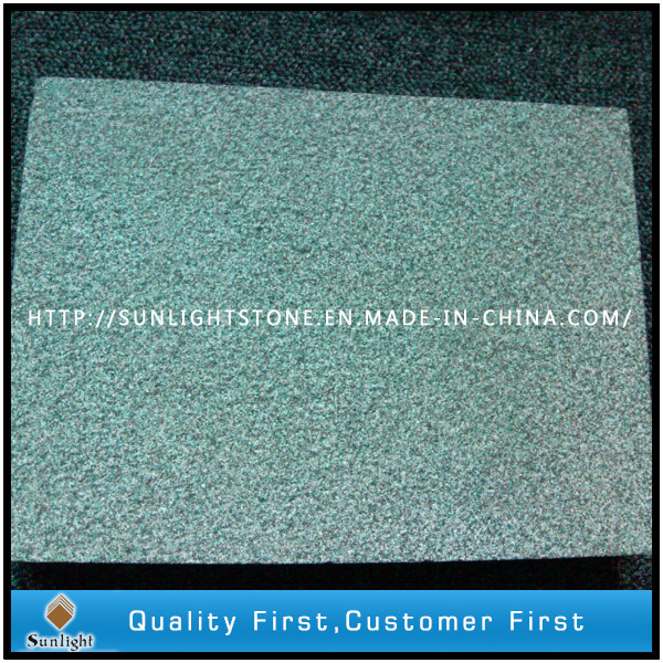 Bush Hammered G654 Dark Grey Granite Flooring and Wall Tiles