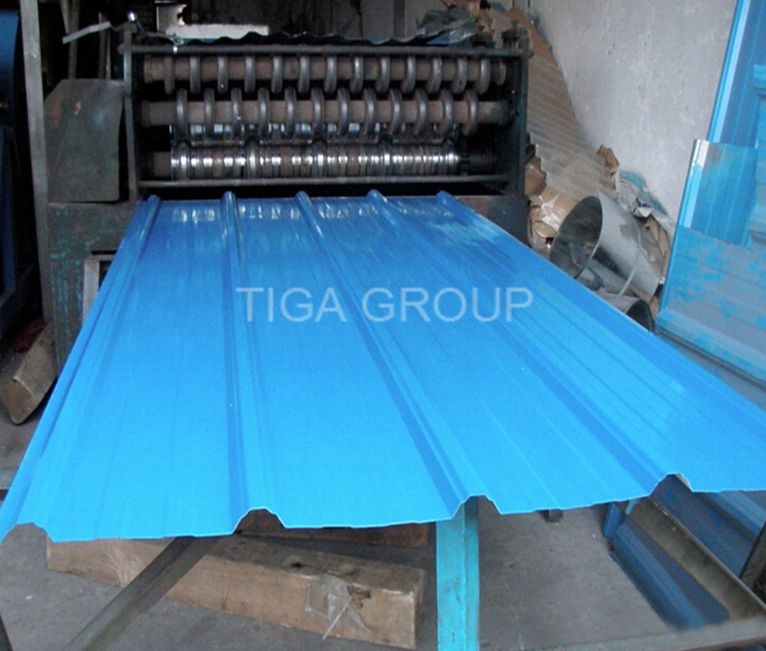 Corrugated Prepainted Steel Sheet/Wave Ral Color Roof Tile From China