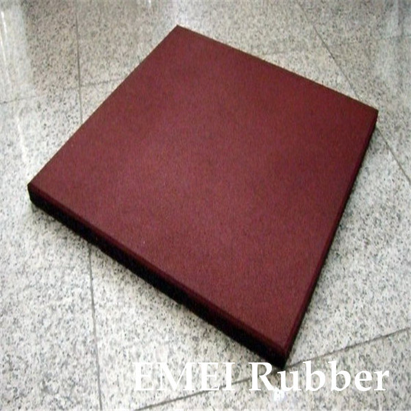 Safety Ballistic Flooring Tiles/ Shooting Range Rubber Pavers for Sale