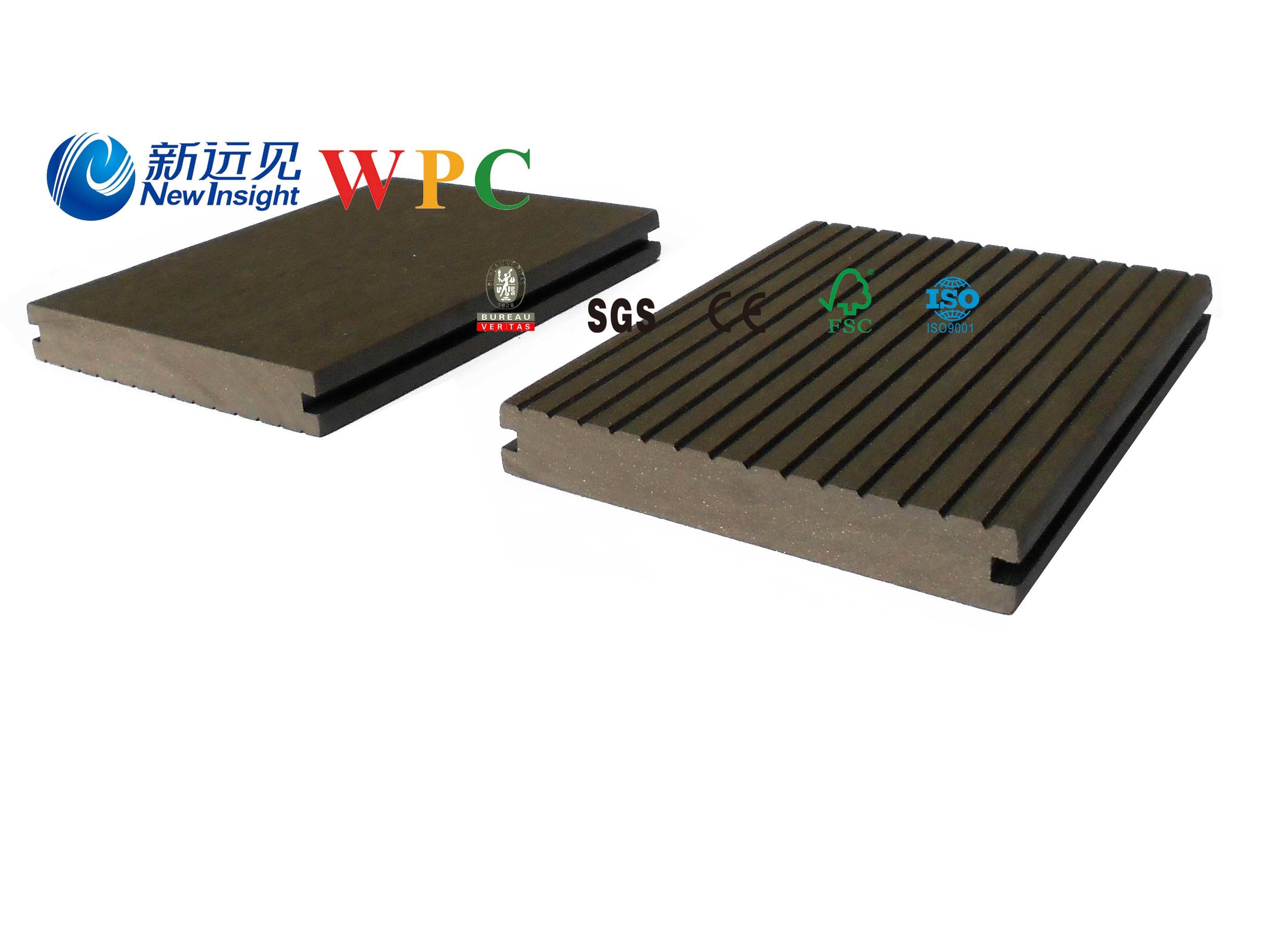 Waterproof Wood Plastic Composite Decking