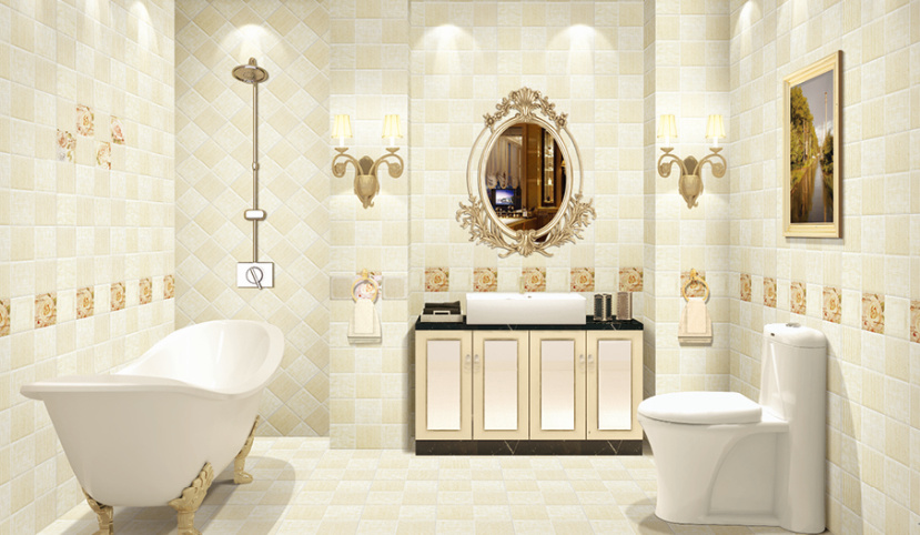 Foshan Building Material Ceramic Tile for Bathroom Wall