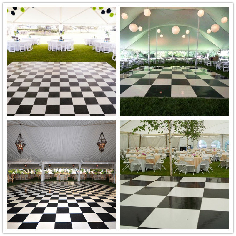 Wedding Dance Floor Black and White Dancing Floor Wood Dance Floors