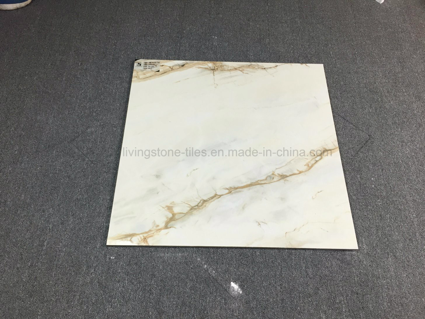 Natural Stone Look Ceramic Glass Porcellanato Tile