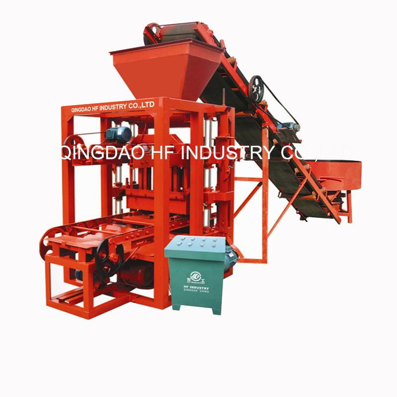 Qt4-26 Kenya Soil Cement Interlocking Brick Making Machine