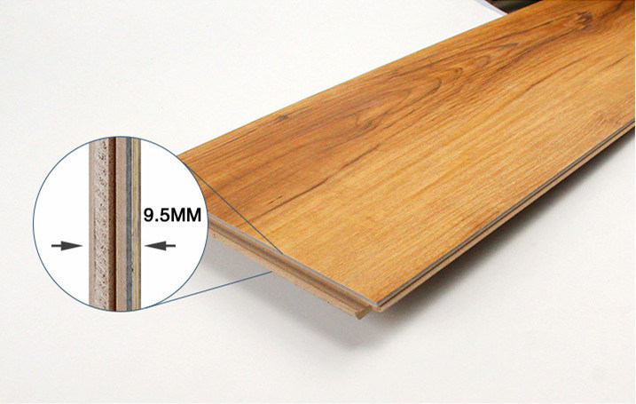 Waterproof Flame Retardant No Formaldehyde WPC Timber Flooring