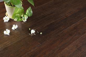 Solid Bamboo Flooring Coffee Color Smooth