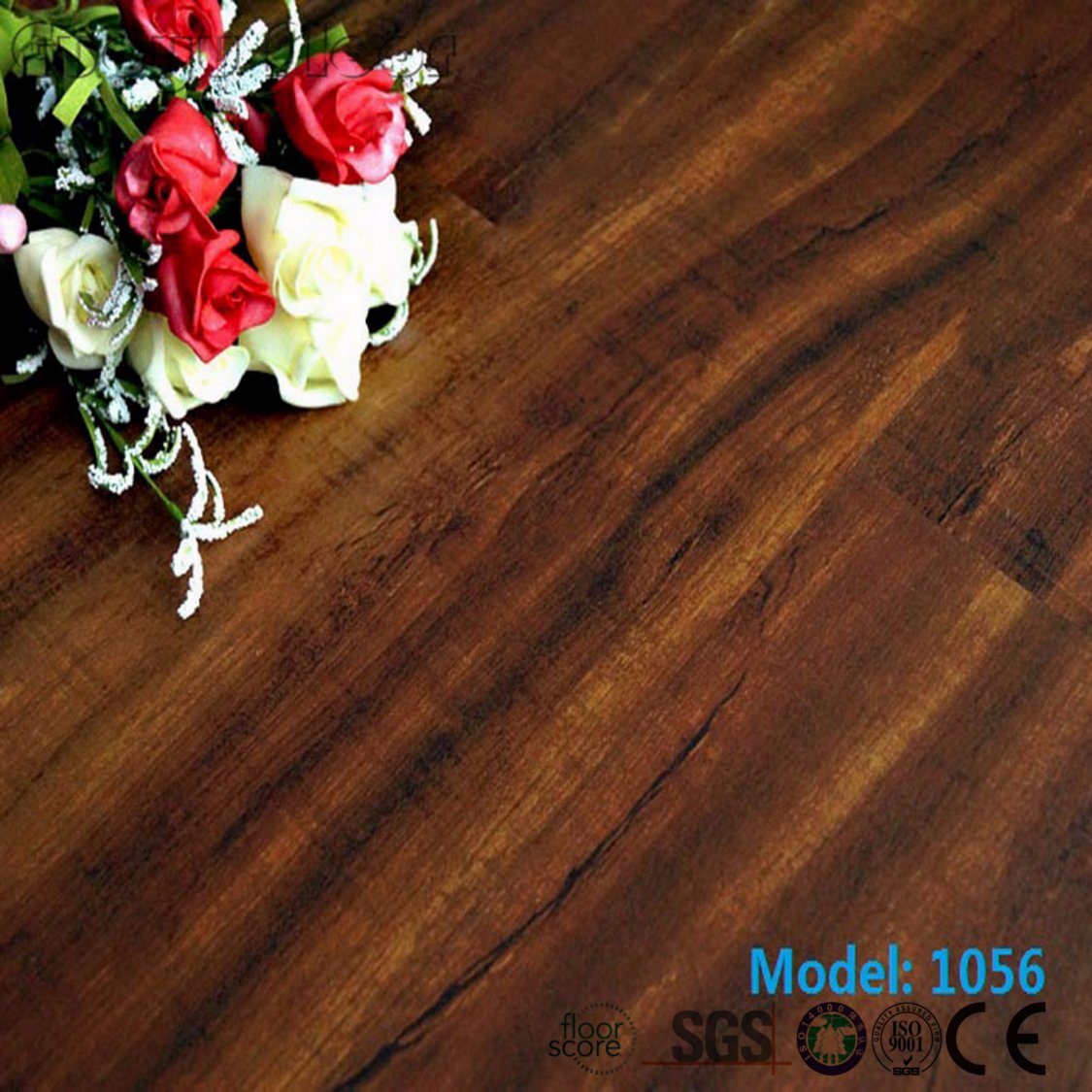 High Performance Commercial Wood Look Loose Lay PVC Flooring