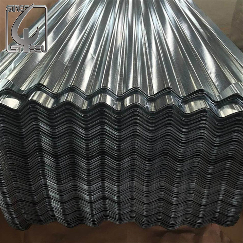 Hot Dipped Galvanized Corrugated Roofing Steel Tile