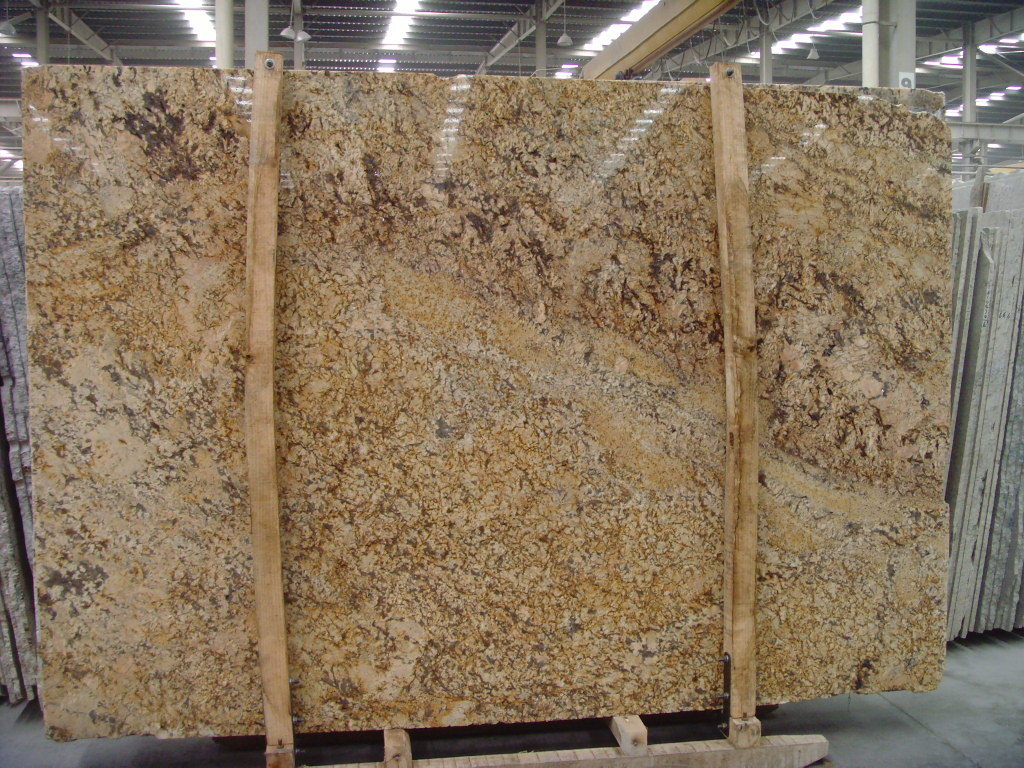 Golden Persa Granite Slab for Kitchen/Bathroom/Wall/Floor