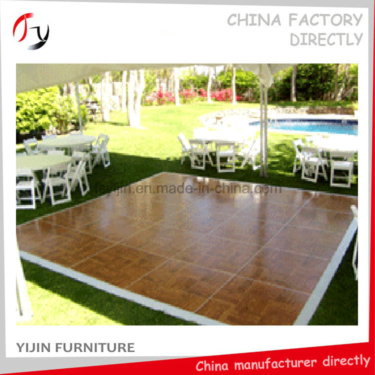 Modern Classical Banquet Teak Wood Veneer Dance Flooring (DF-12)