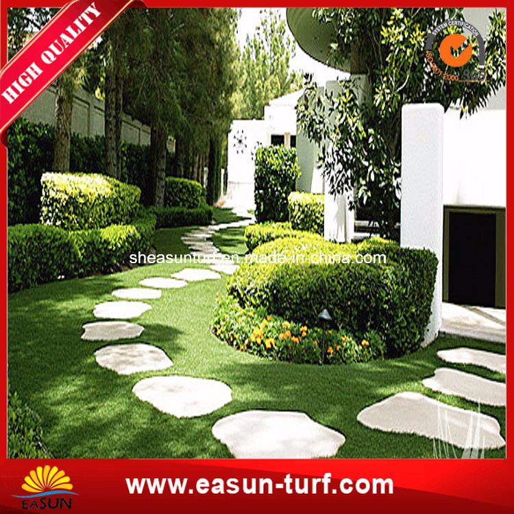 10 Years Warranty Artificial Green Lawn Grass for Landscape Garden