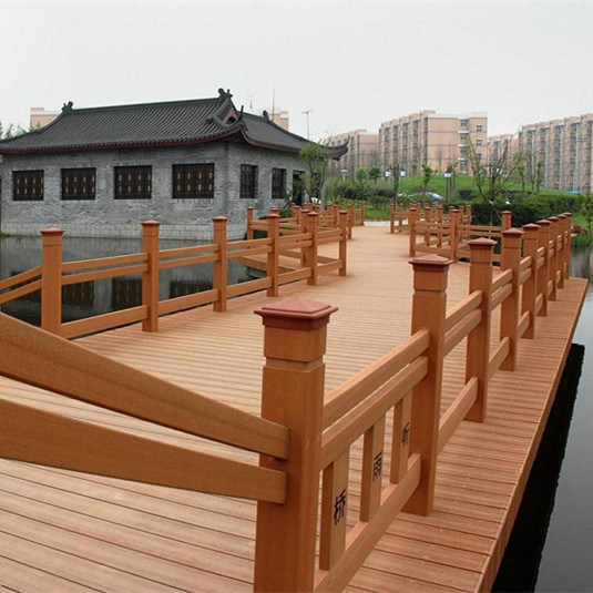 Bridge Wood Plastic Composite Floor Laminated Flooring (140*30mm)