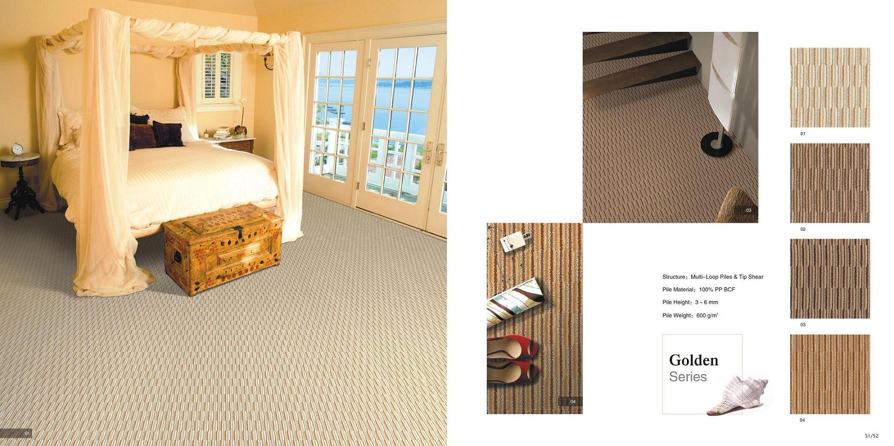 Machine Made Jacquard Hotel Carpets