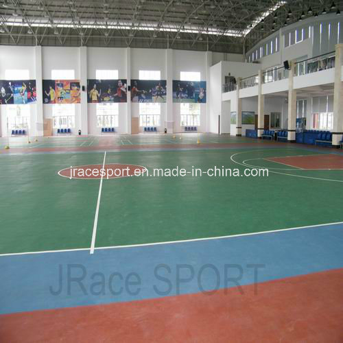 Guangzhou Manufacturer of Silicone PU Floor for Indoor Sport