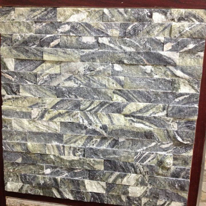 Green Grey Slate Cultured Decorative Wall Stone