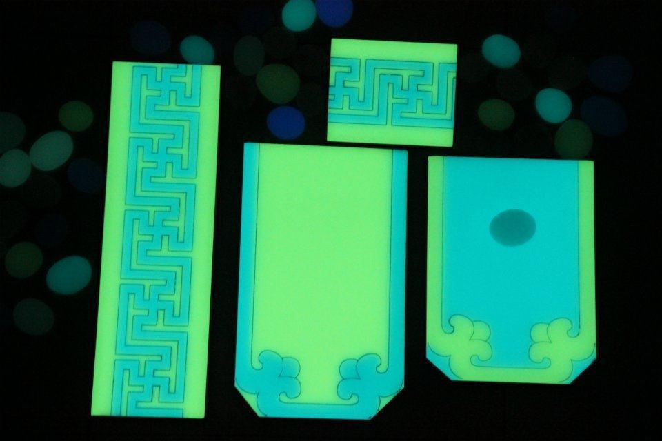 Glow-in-Dark Wall Tiles