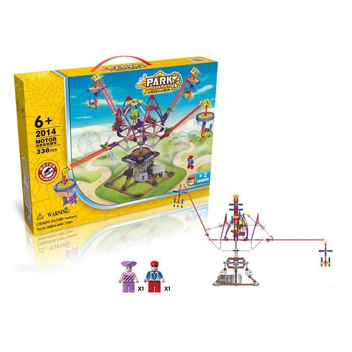 6732014-Amusement Park Electric Building Block