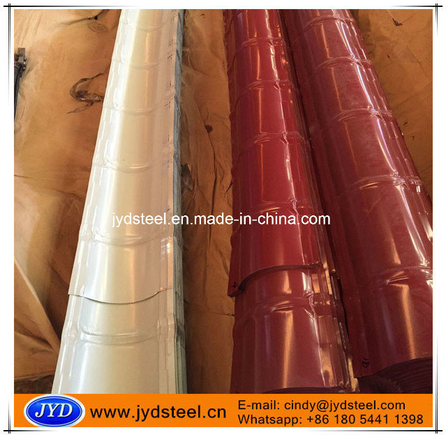 Prepainted Round Ridge Cap/Roof Tiles