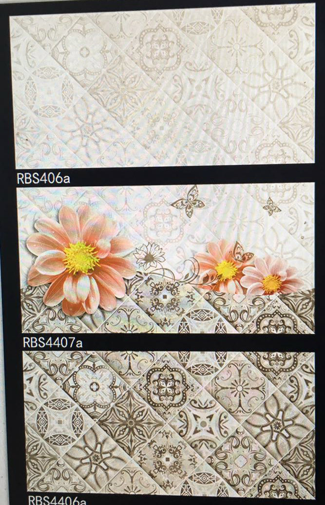 3060 Cm Light Warm Color Design Bathroom Ceramic Wall Tiles