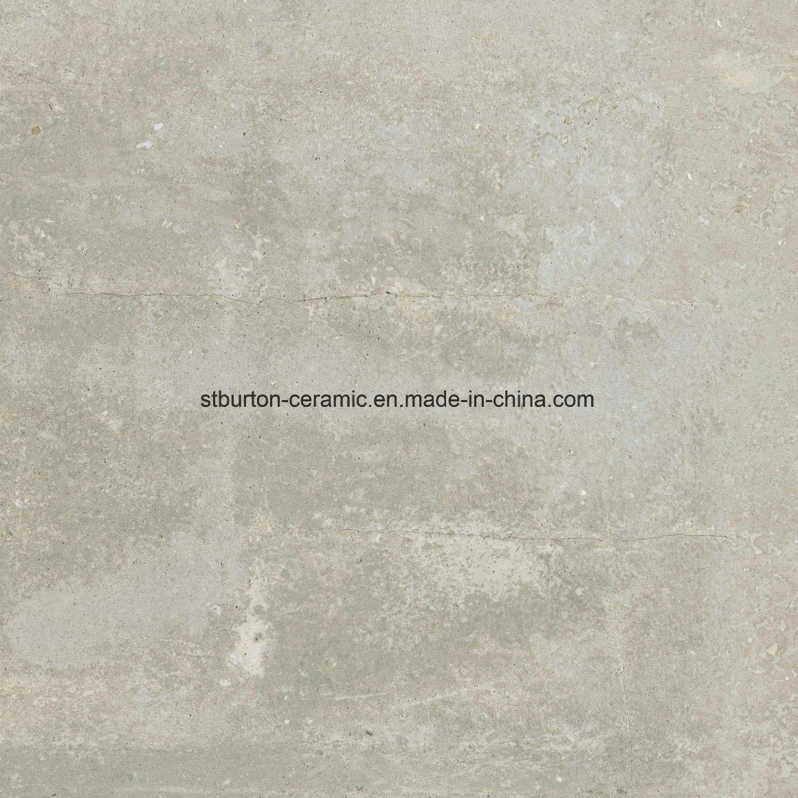 Building Material Matt Rustic Porcelain Floor Tile Grey Color Ceramic Flooring Tile 600X600mm St66567-5