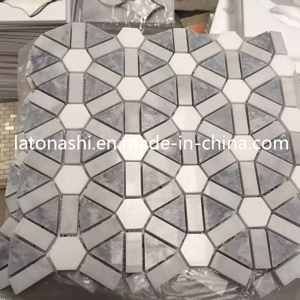 Cheap Prices Marble Stone Mosaic Floor Tile for Flooring