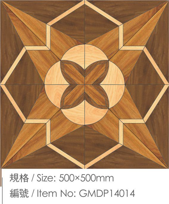 Delicate Engineered 7 Layers Parquet Solid Wood Flooring