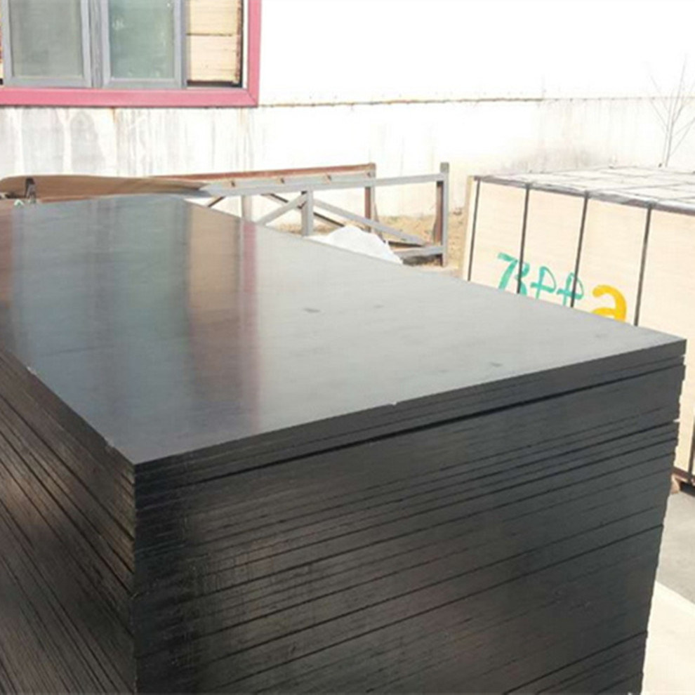 Black Film Faced Shuttering Phenolic Glue Poplar Plywood (6X1250X2500mm)