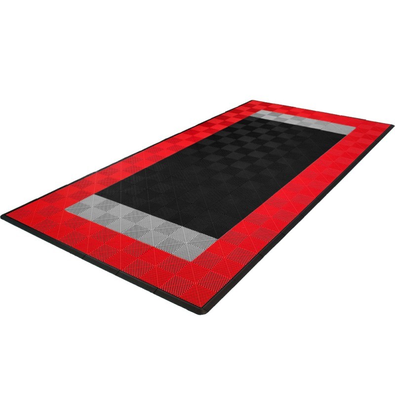 Anti-Bacteria Acid Resistant Hotel Rubber Floor Mat, Commercial Rubber Garage Tile, Qingdao