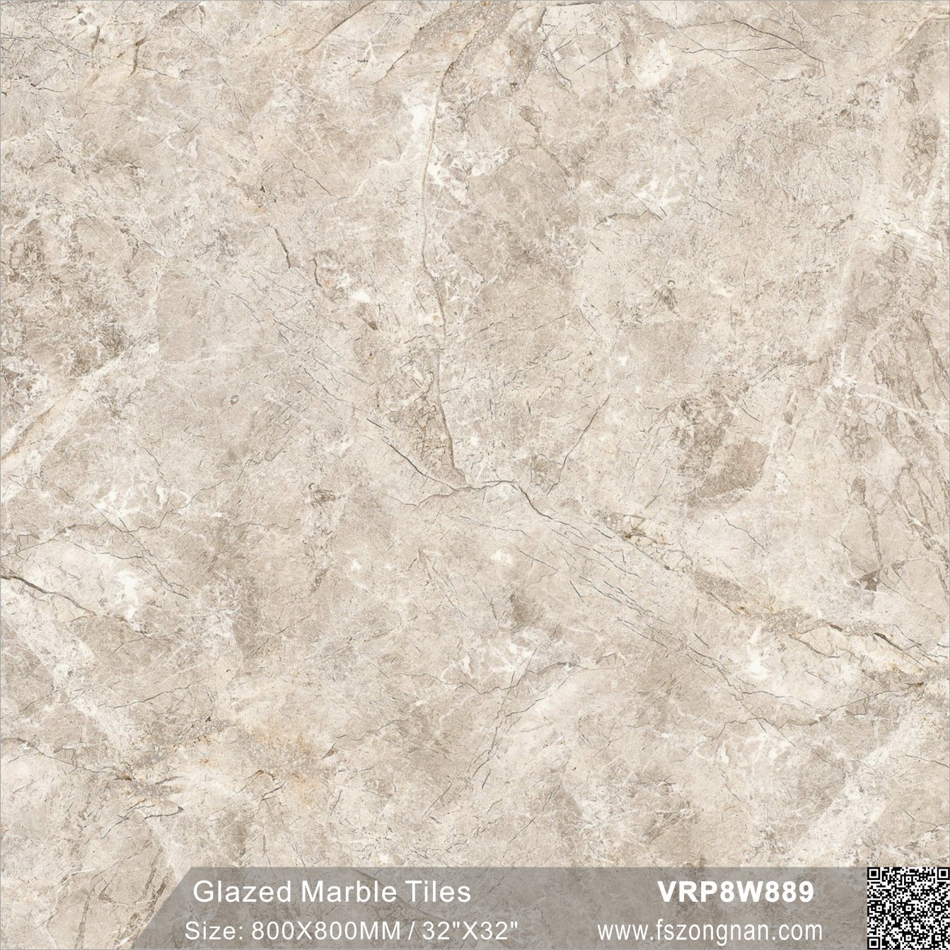 Flooring Material Building Marble Polished Porcelain Floor Tile (VRP8W889, 800X800mm)