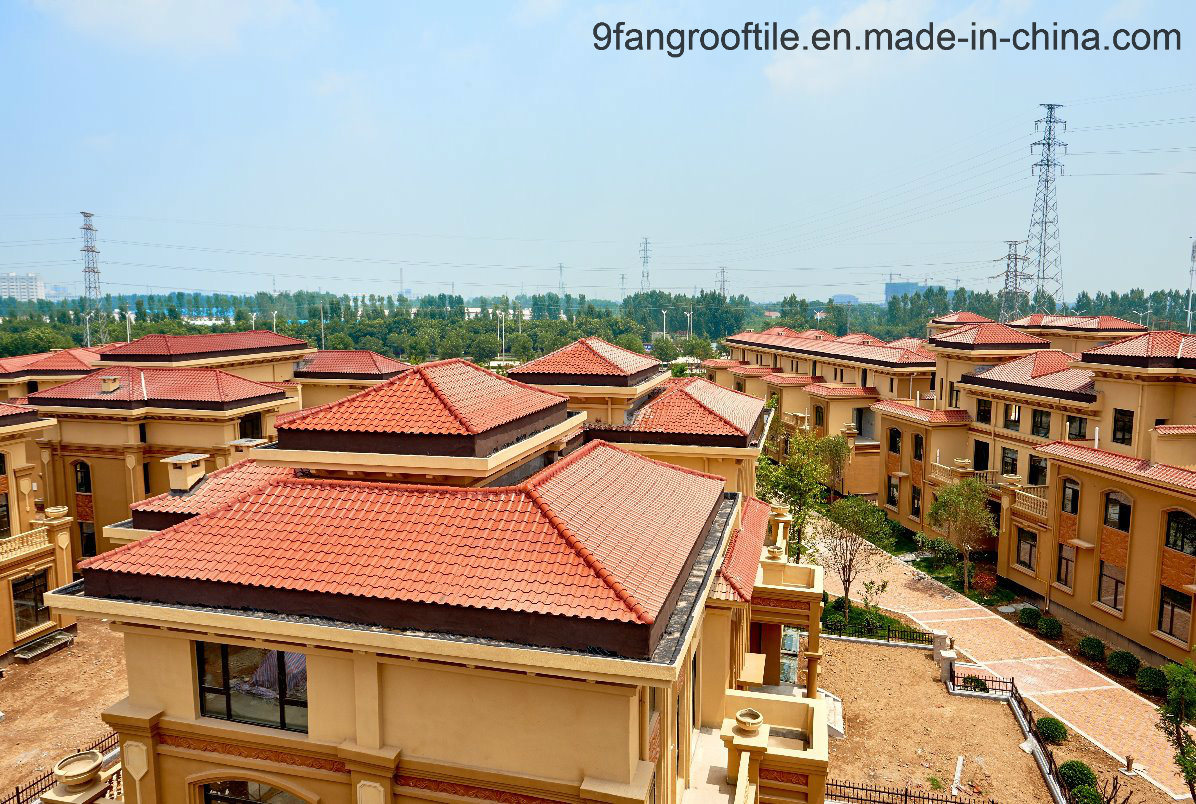 Building Material Factory Roof Clay Roofing Tile Building Material Spanish Roof Tiles