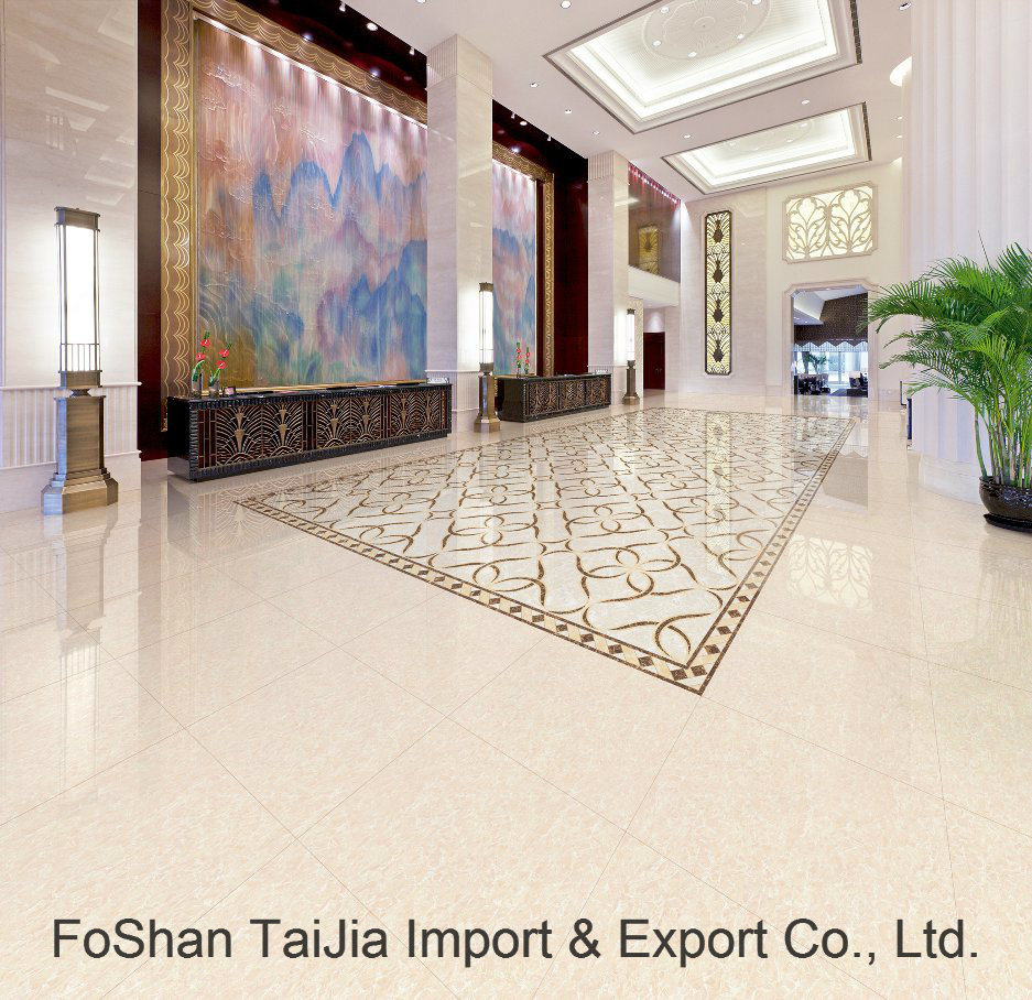 Full Polished Glazed 600X600mm Porcelain Floor Tile (TJ64008)