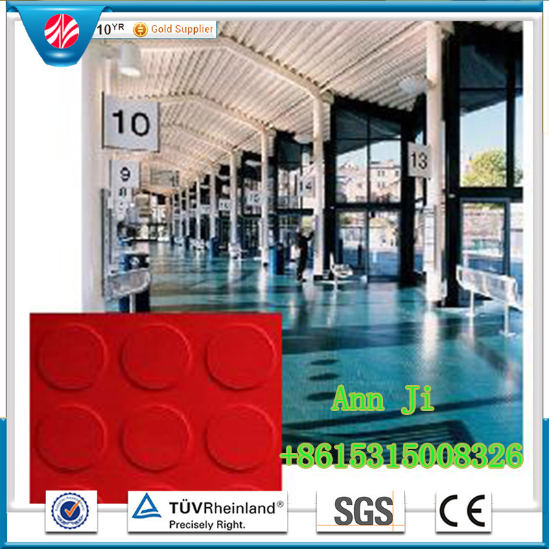 Supermarket Dedicated Rubber Flooring/Hospital Rubber Flooring